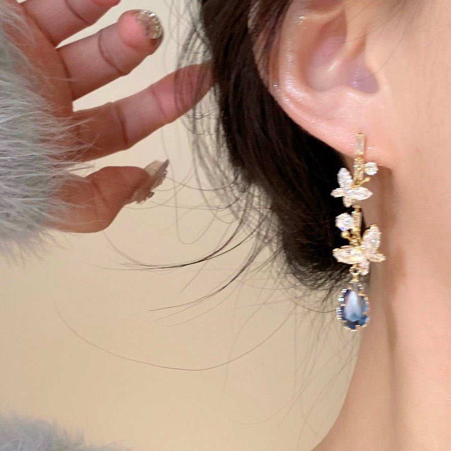 Schmetterlings-Ohrhänger - Yolanda