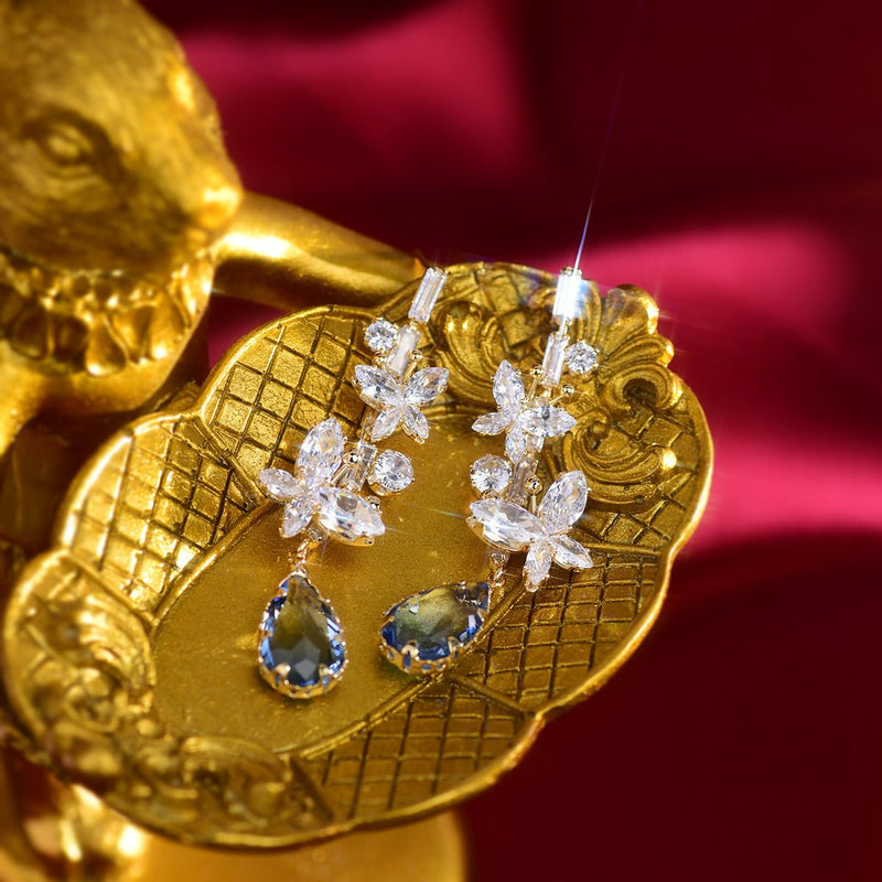 Schmetterlings-Ohrhänger - Yolanda