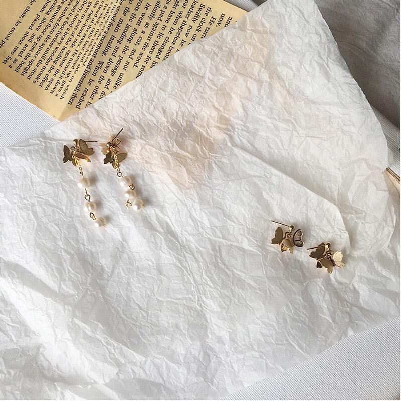 Schmetterlingsohrringe (2 Stile)