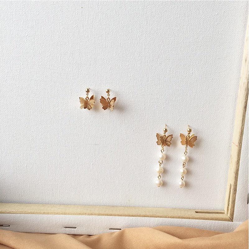 Schmetterlingsohrringe (2 Stile)