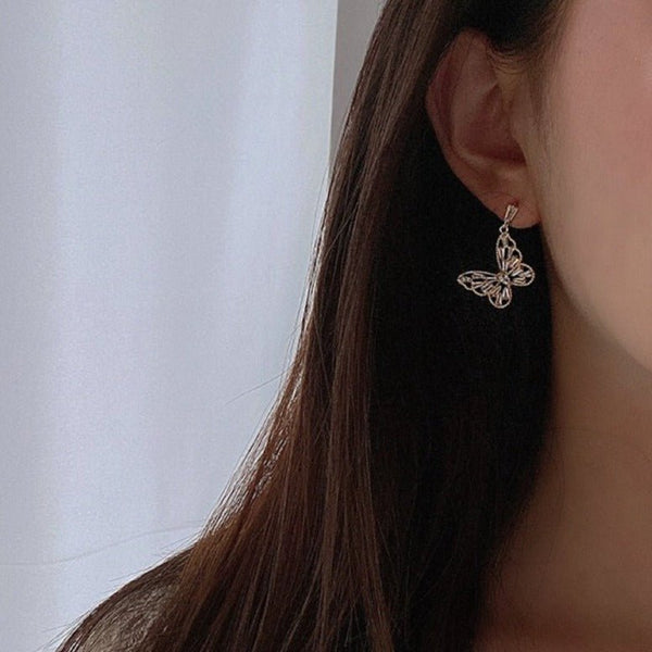 Schmetterlingsohrringe - Analena