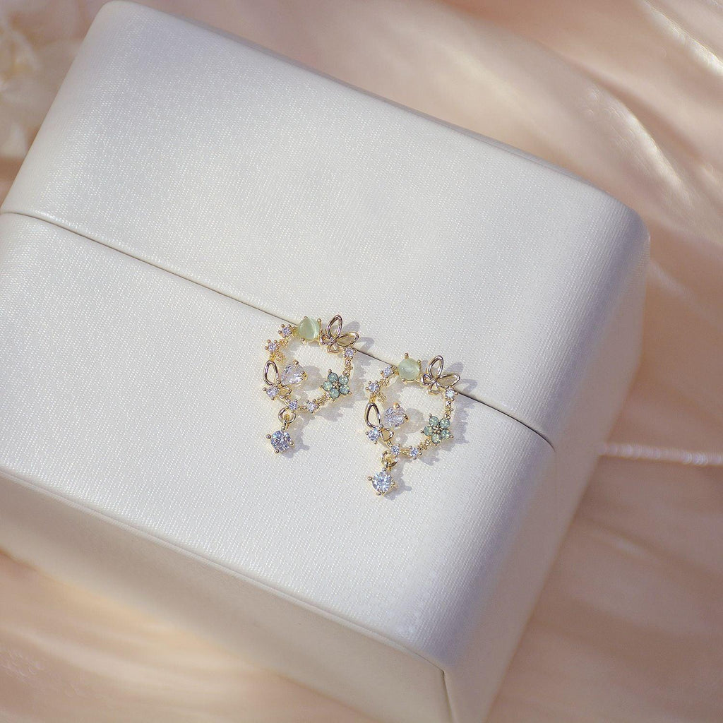 Schmetterlingsohrringe - Annie