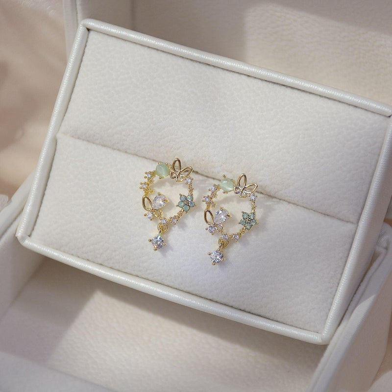 Schmetterlingsohrringe - Annie