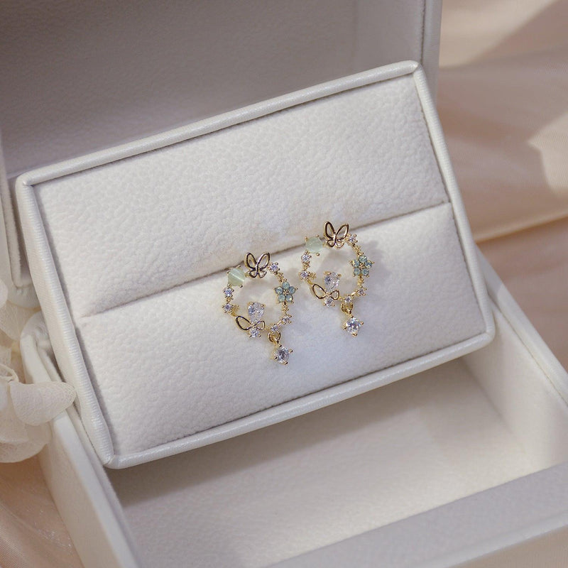 Schmetterlingsohrringe - Annie