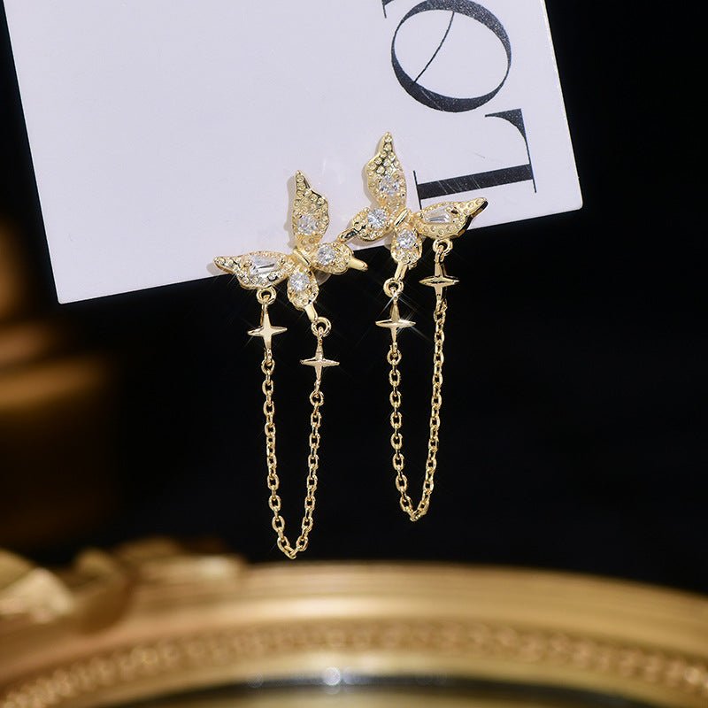 [Ausverkauf] Schmetterlingsohrringe - Cindy