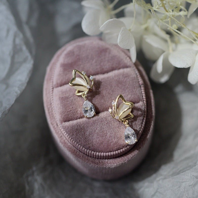 Schmetterlingsohrringe - Eileen