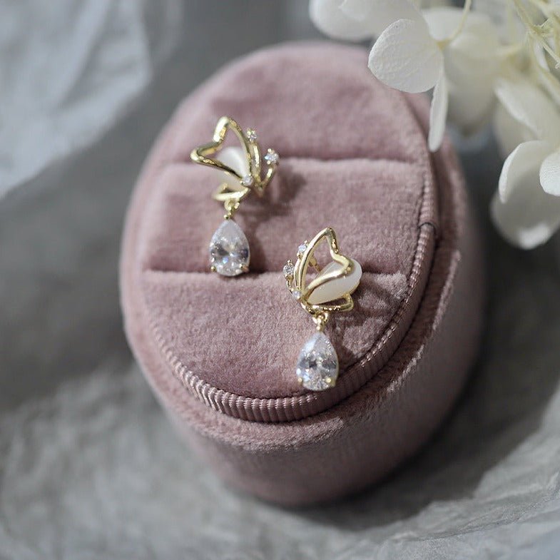 Schmetterlingsohrringe - Eileen