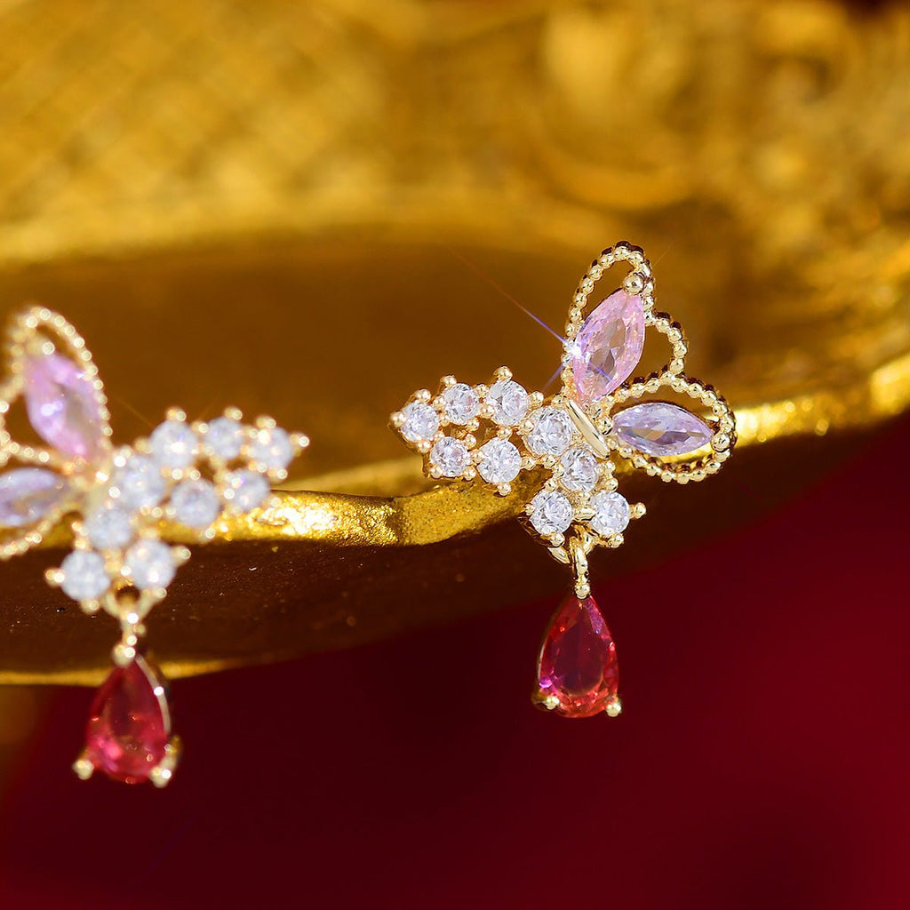 Schmetterlingsohrringe - Gillian