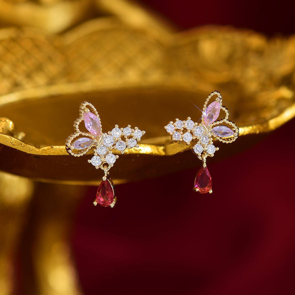 Schmetterlingsohrringe - Gillian