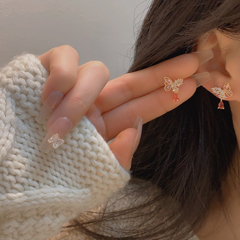 Schmetterlingsohrringe - Gillian