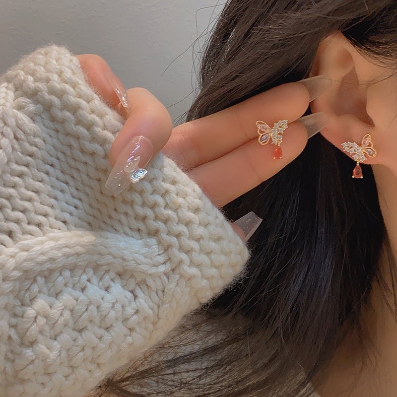 Schmetterlingsohrringe - Gillian