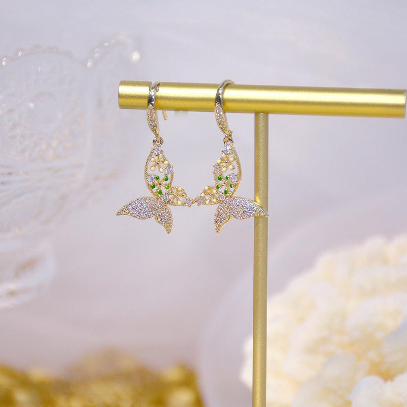 Schmetterlingsohrringe - Jocelyn