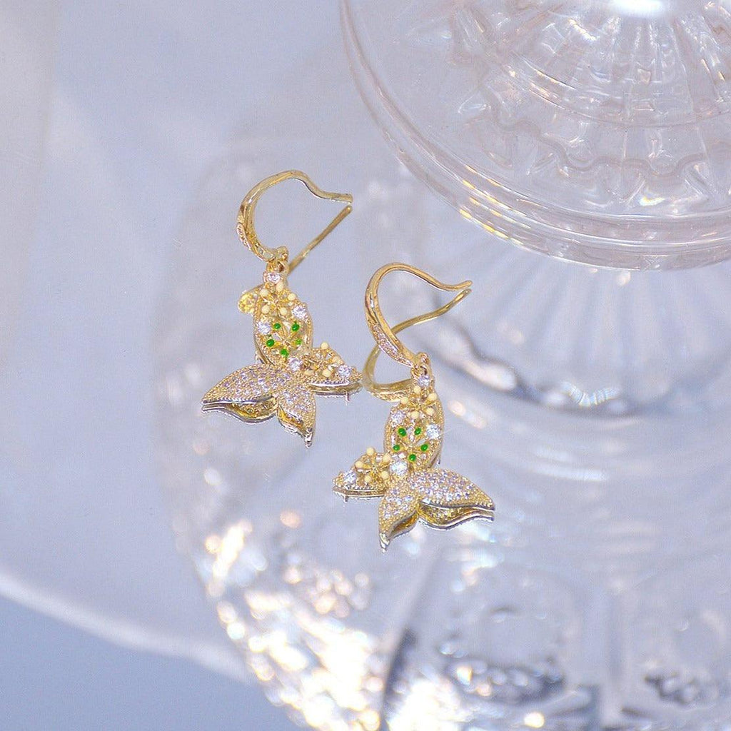 Schmetterlingsohrringe - Jocelyn