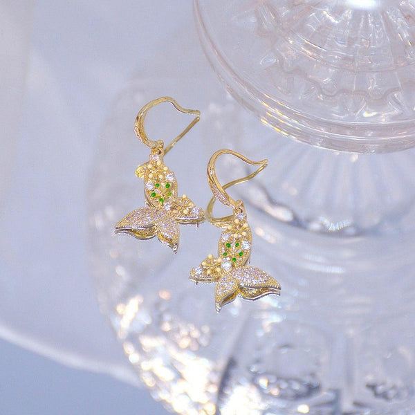 Schmetterlingsohrringe - Jocelyn