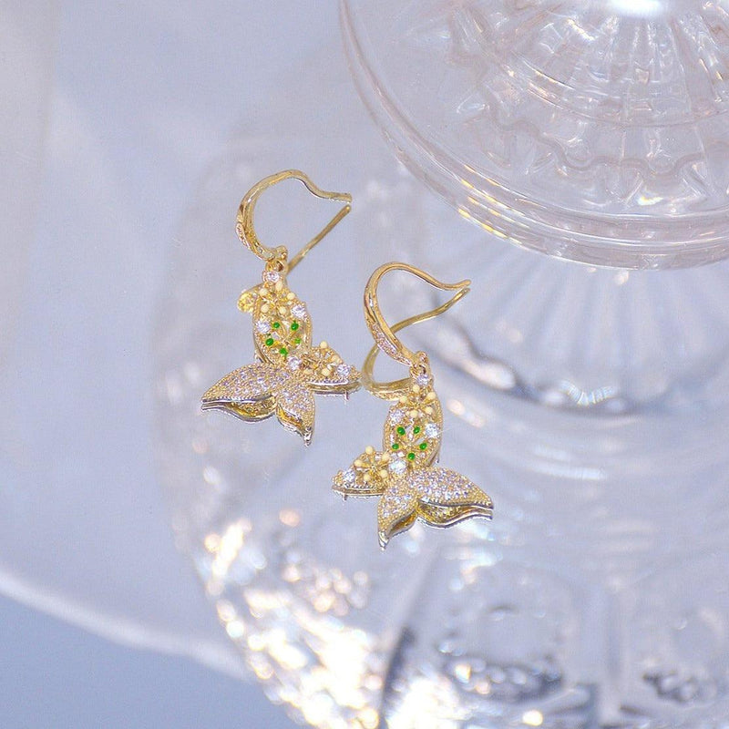 Schmetterlingsohrringe - Jocelyn