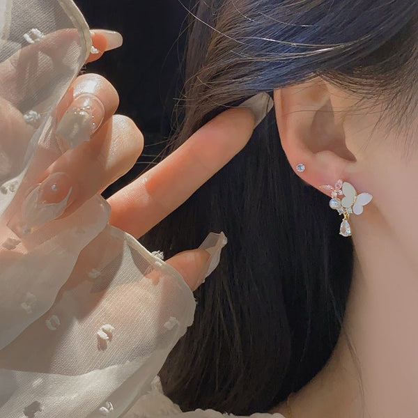 Schmetterlingsohrringe - Juliana