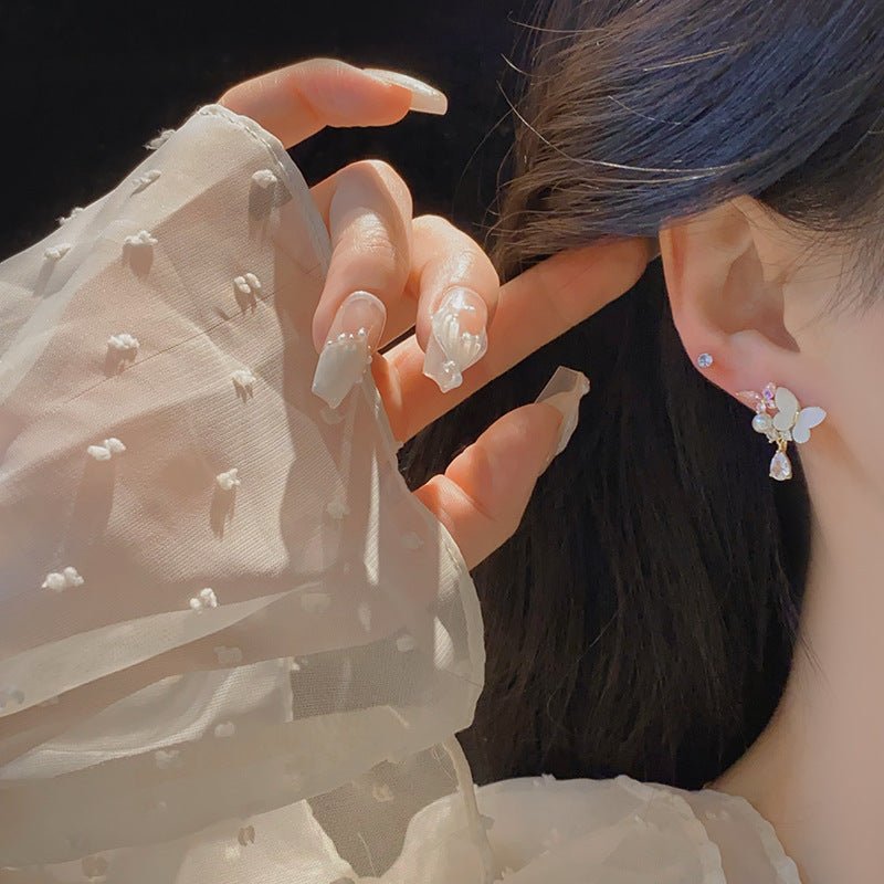 Schmetterlingsohrringe - Juliana