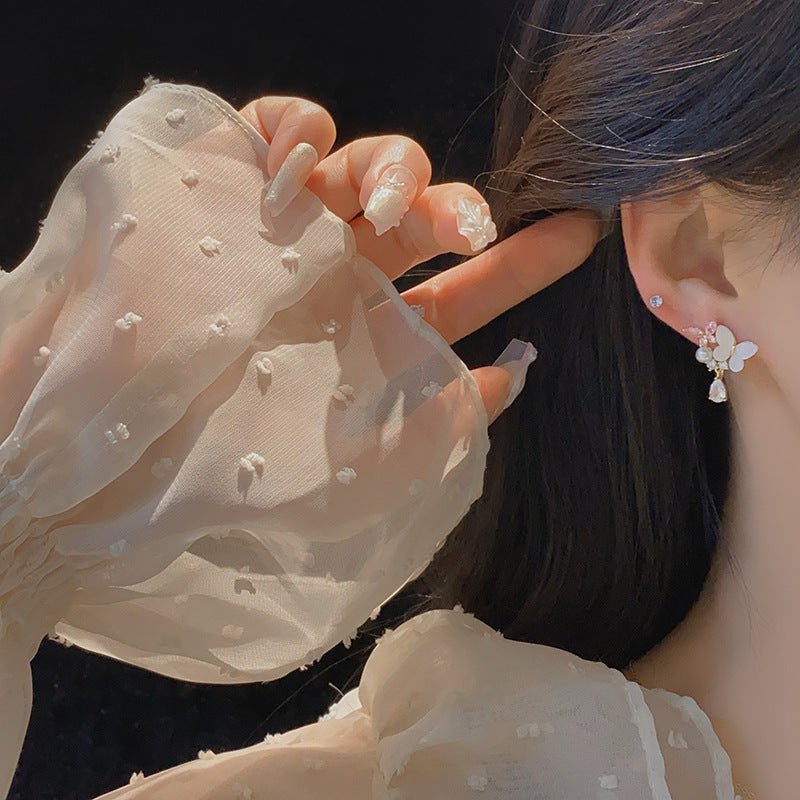 Schmetterlingsohrringe - Juliana