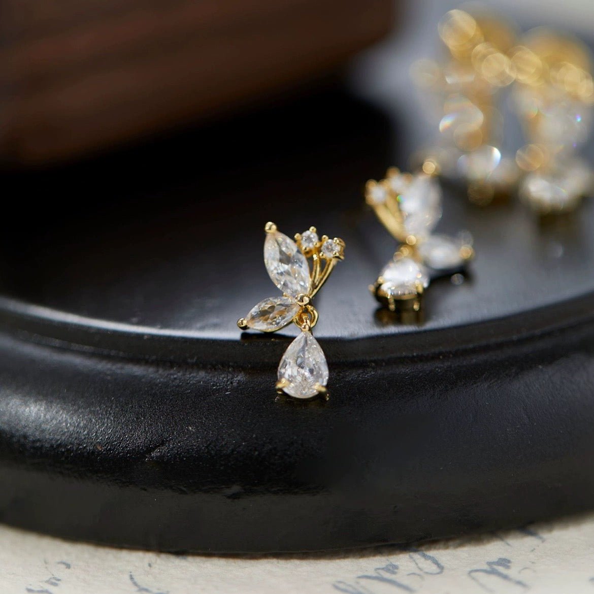 Schmetterlingsohrringe - Lorraine