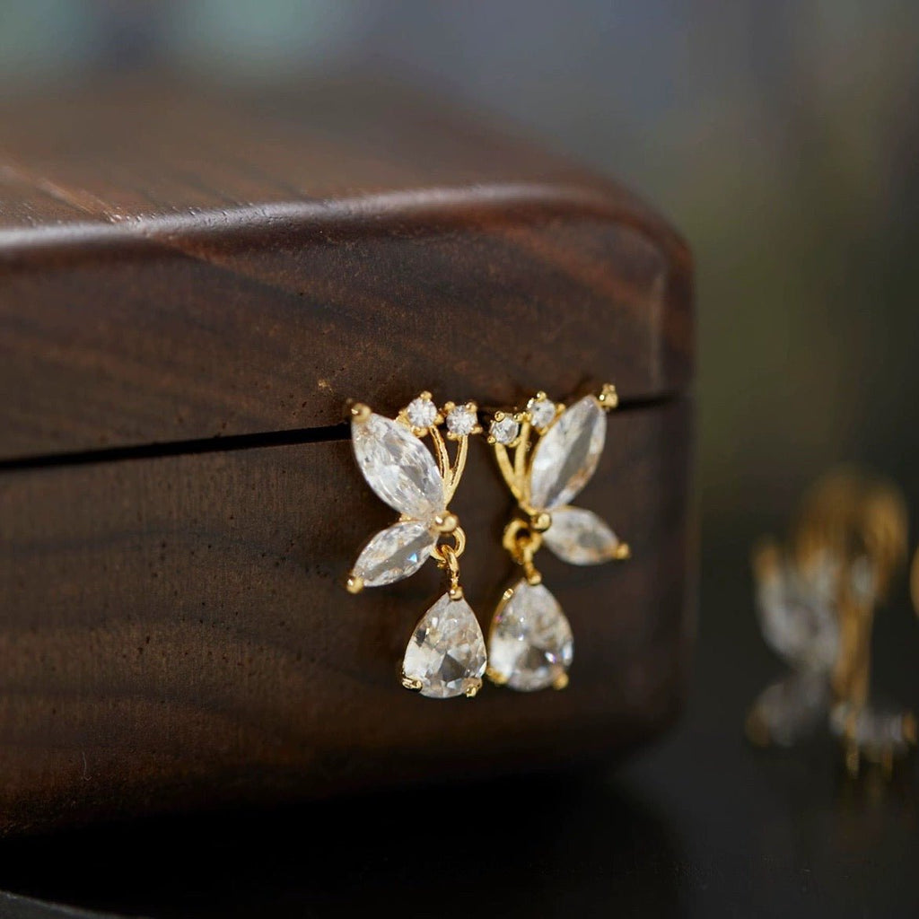 Schmetterlingsohrringe - Lorraine