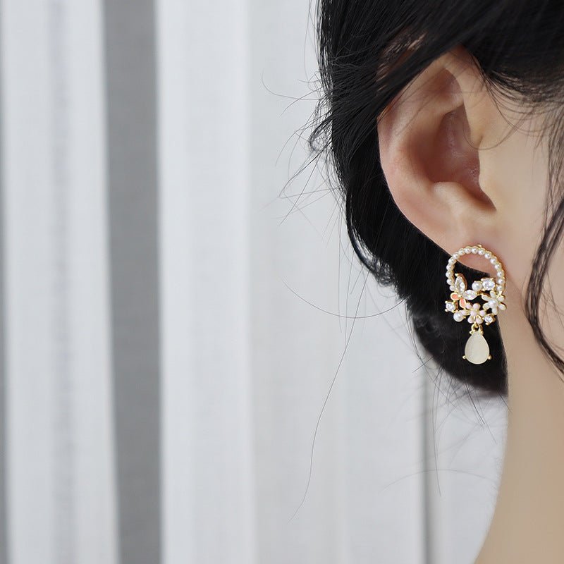 Schmetterlingsblumen-Ohrringe - Lyric