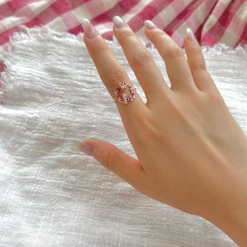 Schmetterlingsblumenring - Posy