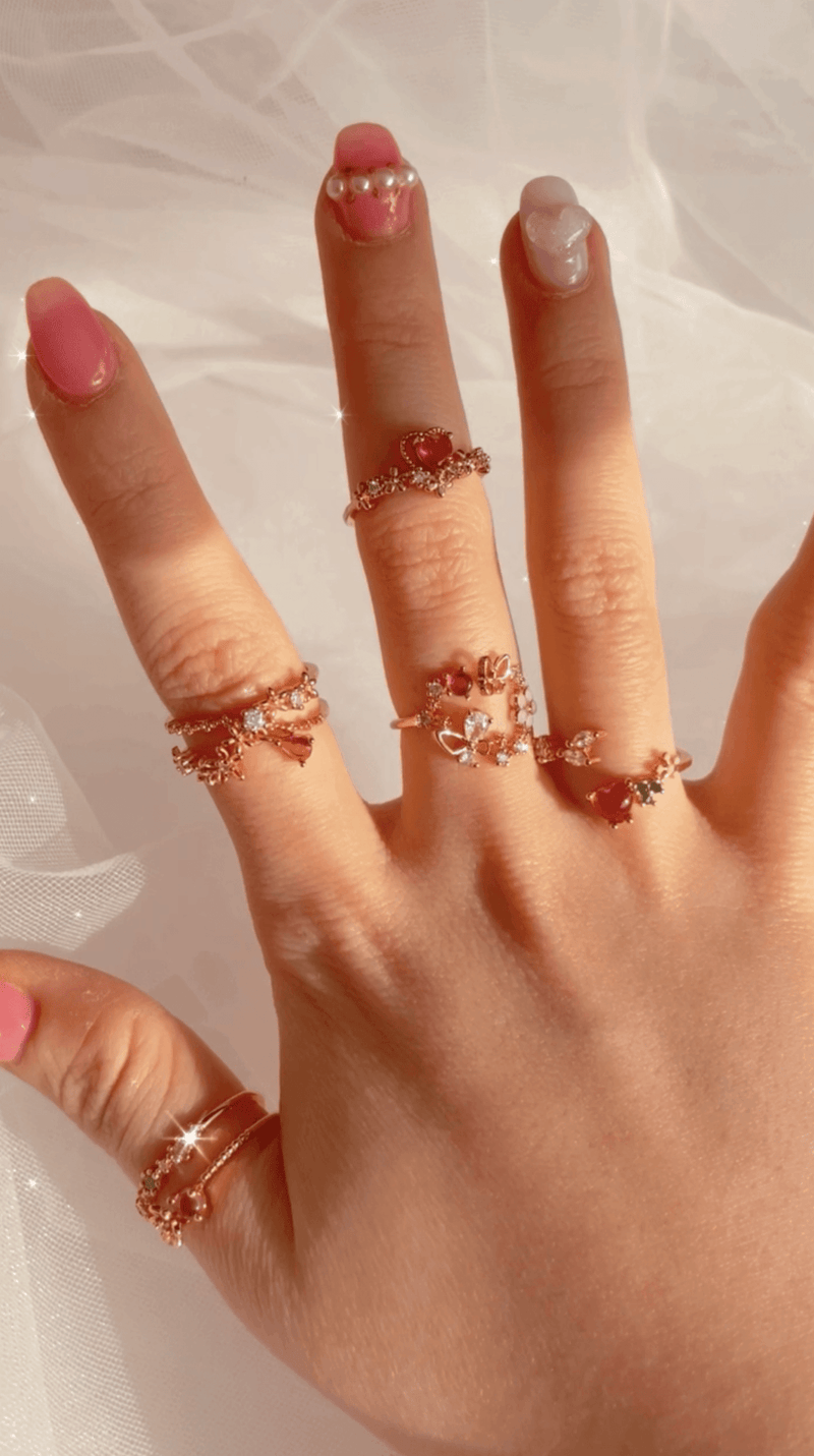 Schmetterlingsblumenring - Posy