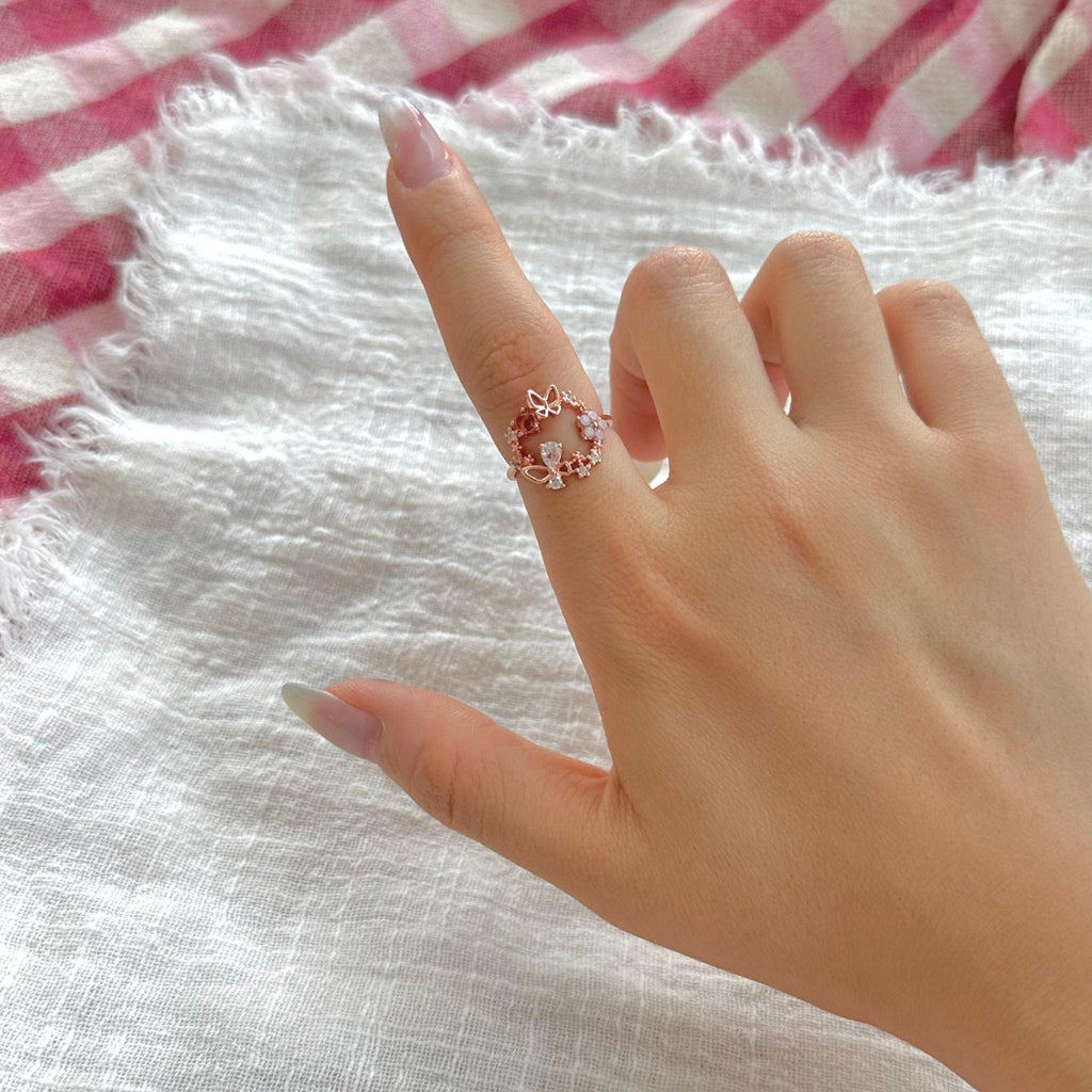 Schmetterlingsblumenring - Posy