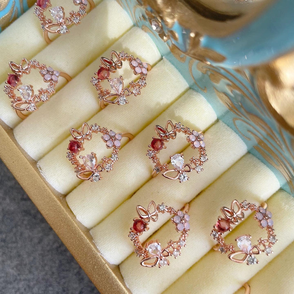 Schmetterlingsblumenring - Posy