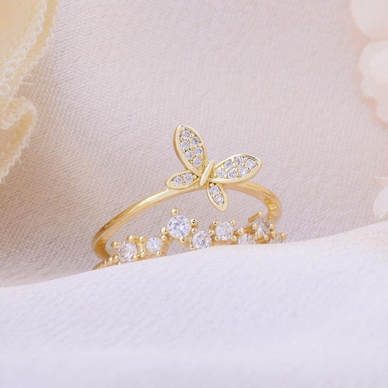 Schmetterlingsring - Anna