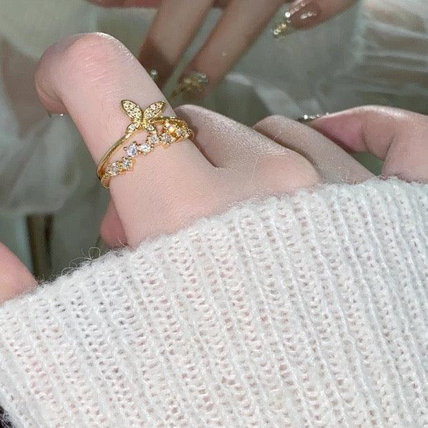 Schmetterlingsring - Anna