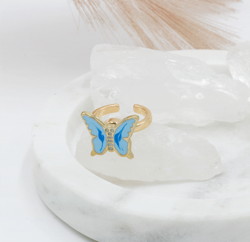 Schmetterlingsring für Kinder