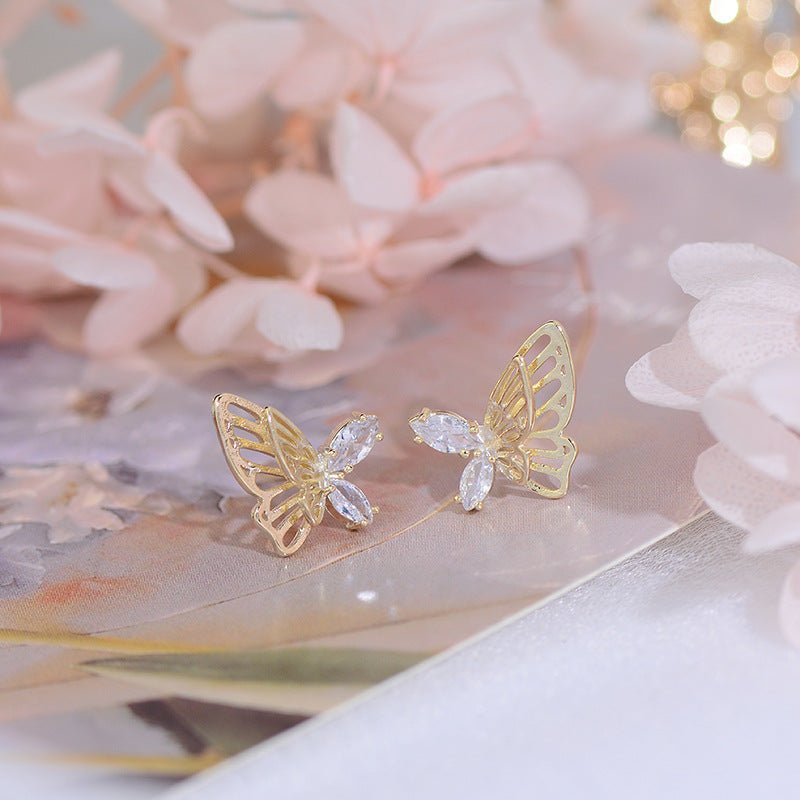 Schmetterling Ohrstecker - Lara