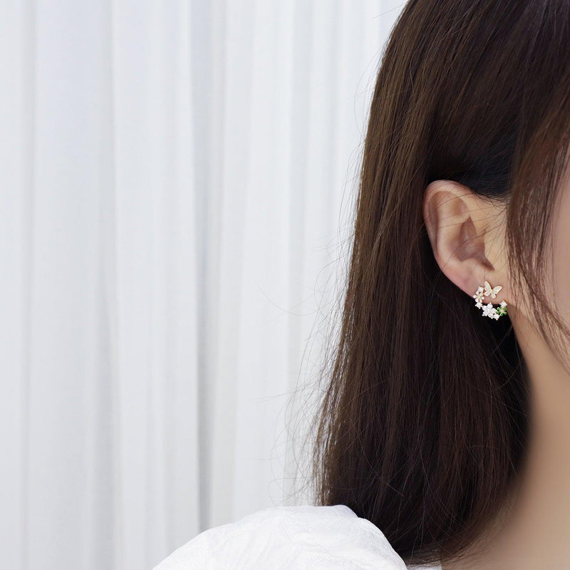 Schmetterling Ohrstecker - Nadia