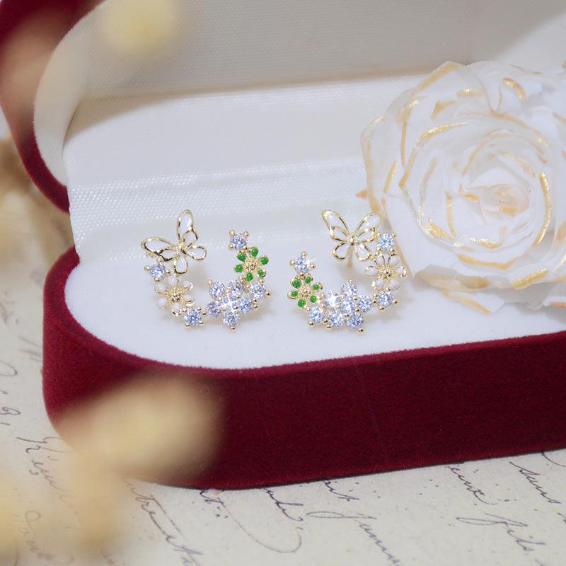 Schmetterling Ohrstecker - Nadia