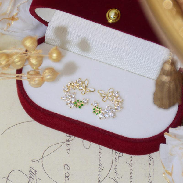 Schmetterling Ohrstecker - Nadia