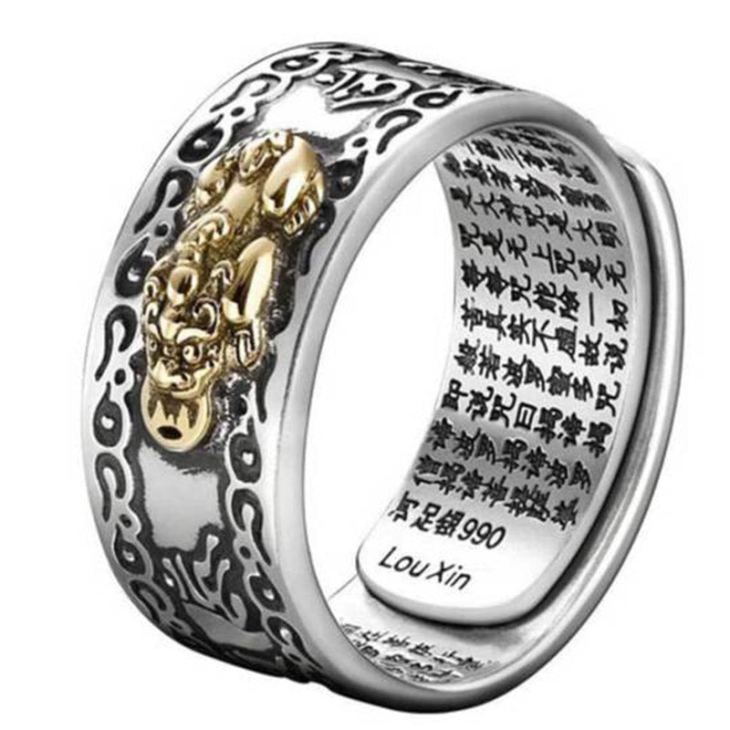 Carmiora Lucky FengShui PiXiu Reichtumsring