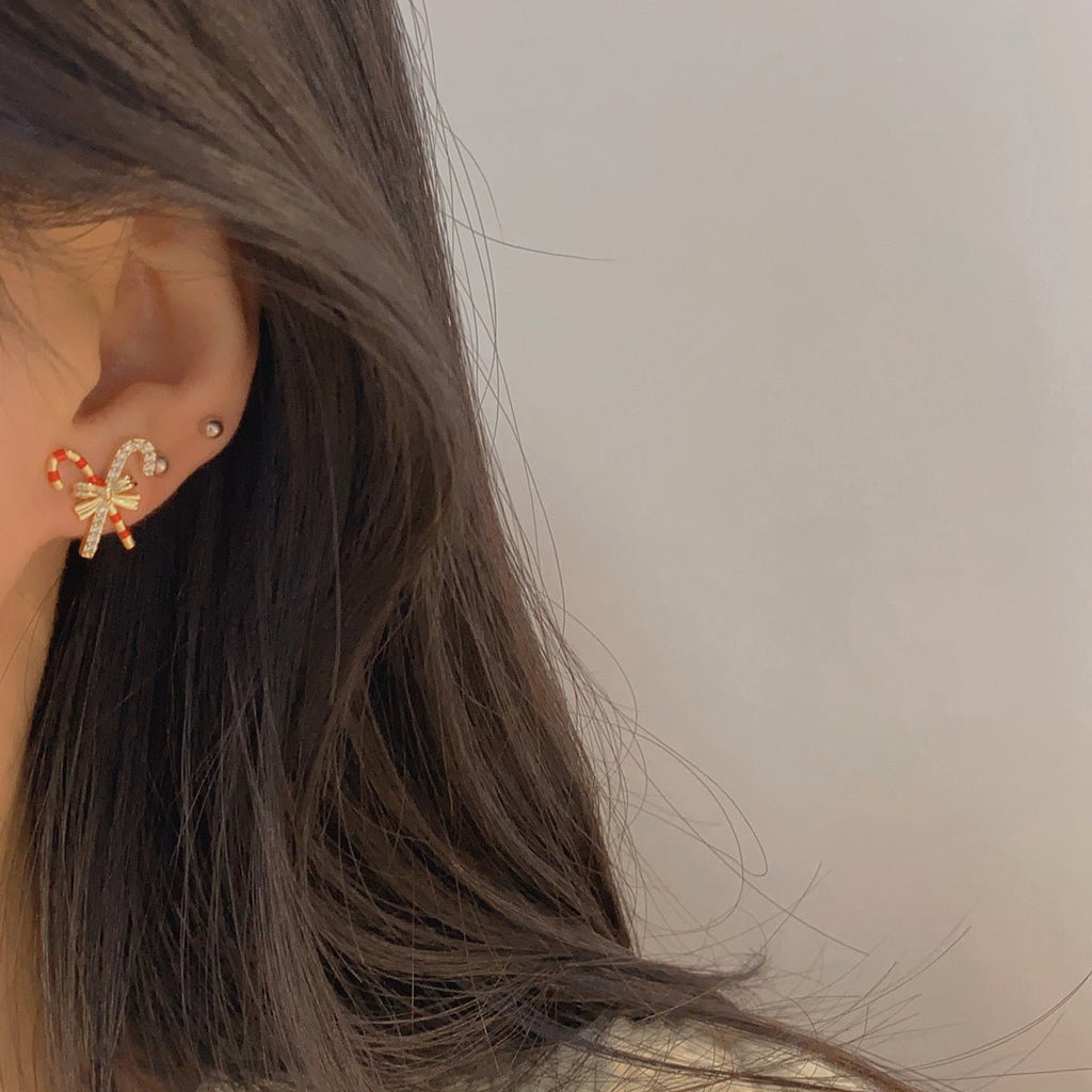 Zuckerstangen-Ohrstecker