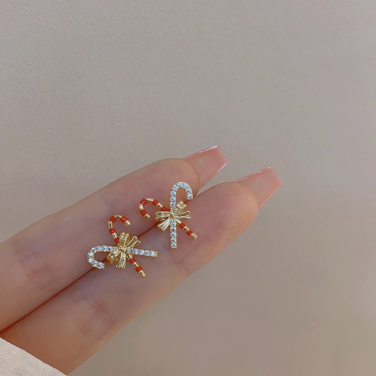 Zuckerstangen-Ohrstecker