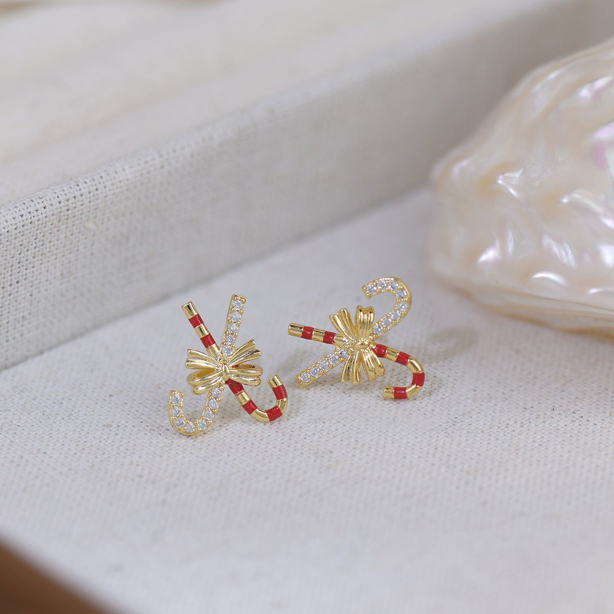 Zuckerstangen-Ohrstecker