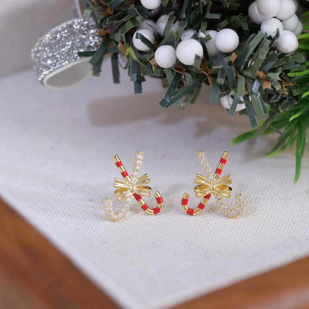 Zuckerstangen-Ohrstecker