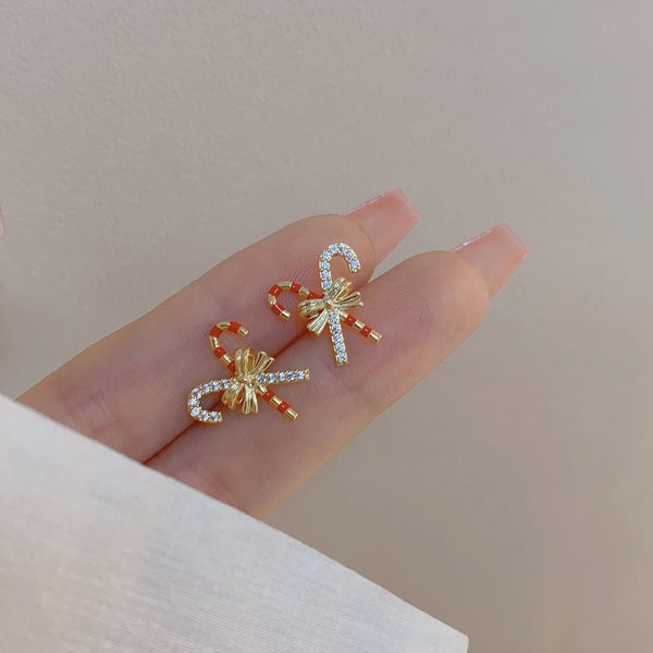 Zuckerstangen-Ohrstecker