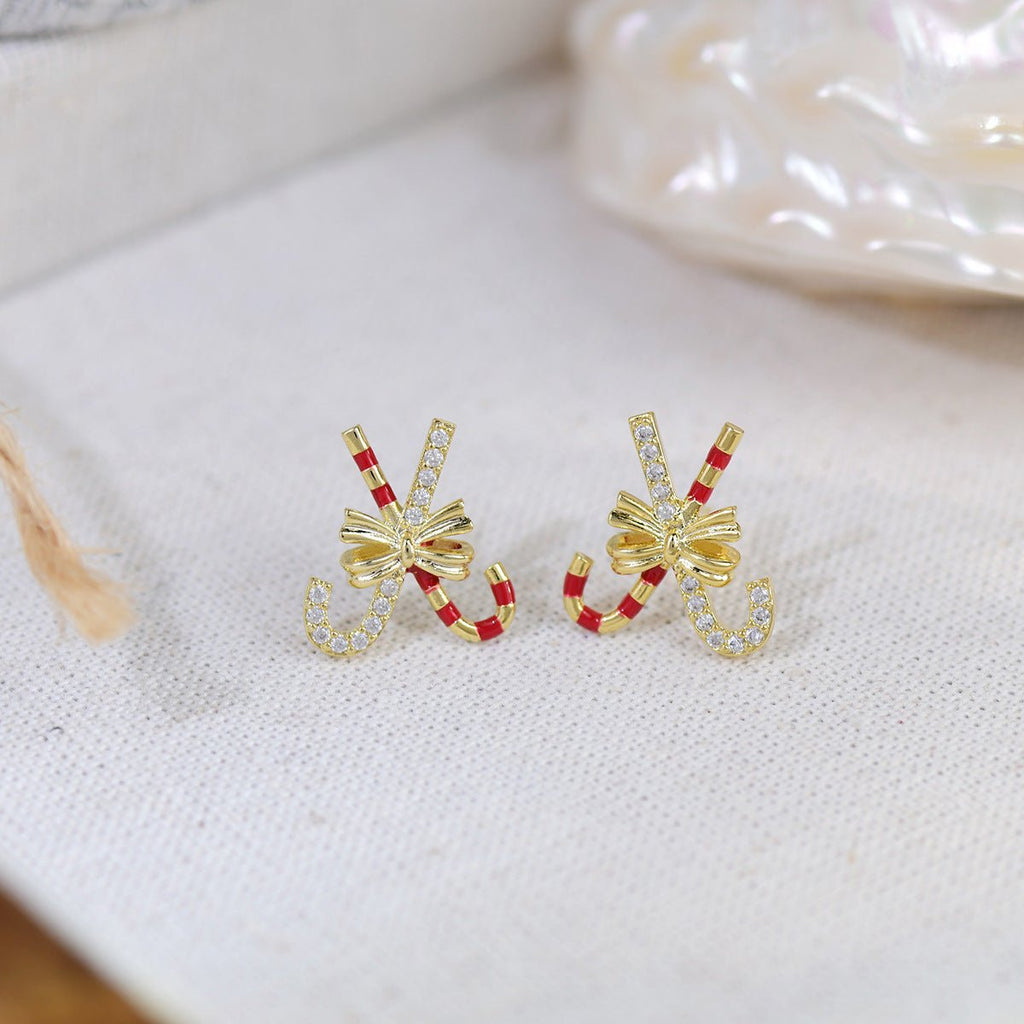 Zuckerstangen-Ohrstecker