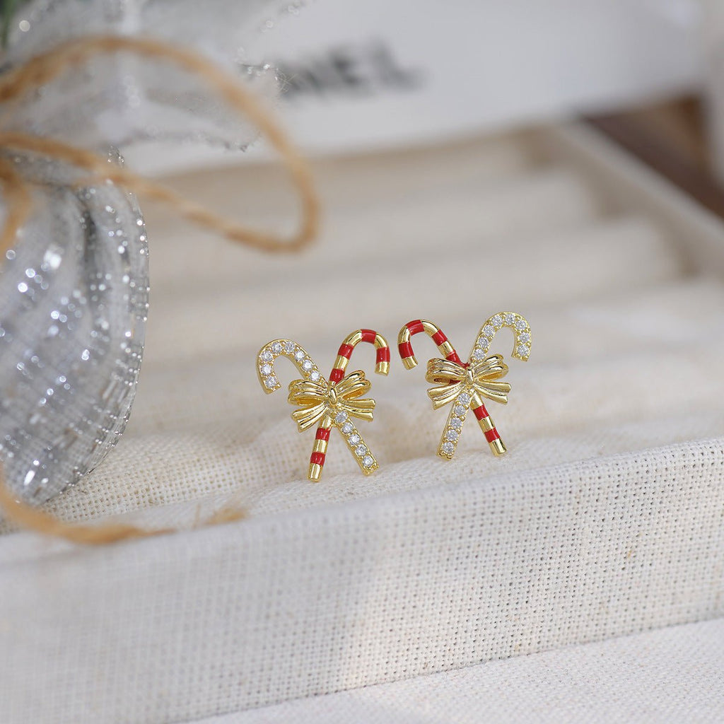 Zuckerstangen-Ohrstecker