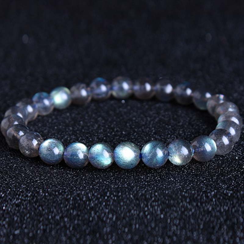 Carmiora Armband mit natürlichen Mondstein-Heilperlen