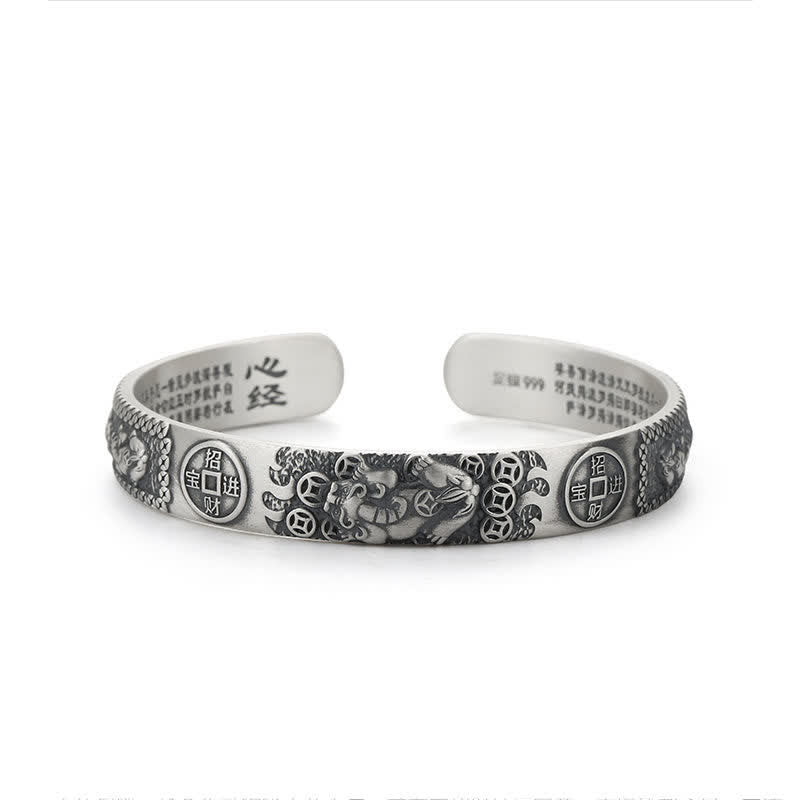 Carmiora FengShui Lucky PiXiu Schutz verstellbares Armband