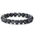 Celeste Natursteinarmband - Schwarzer Labradorit