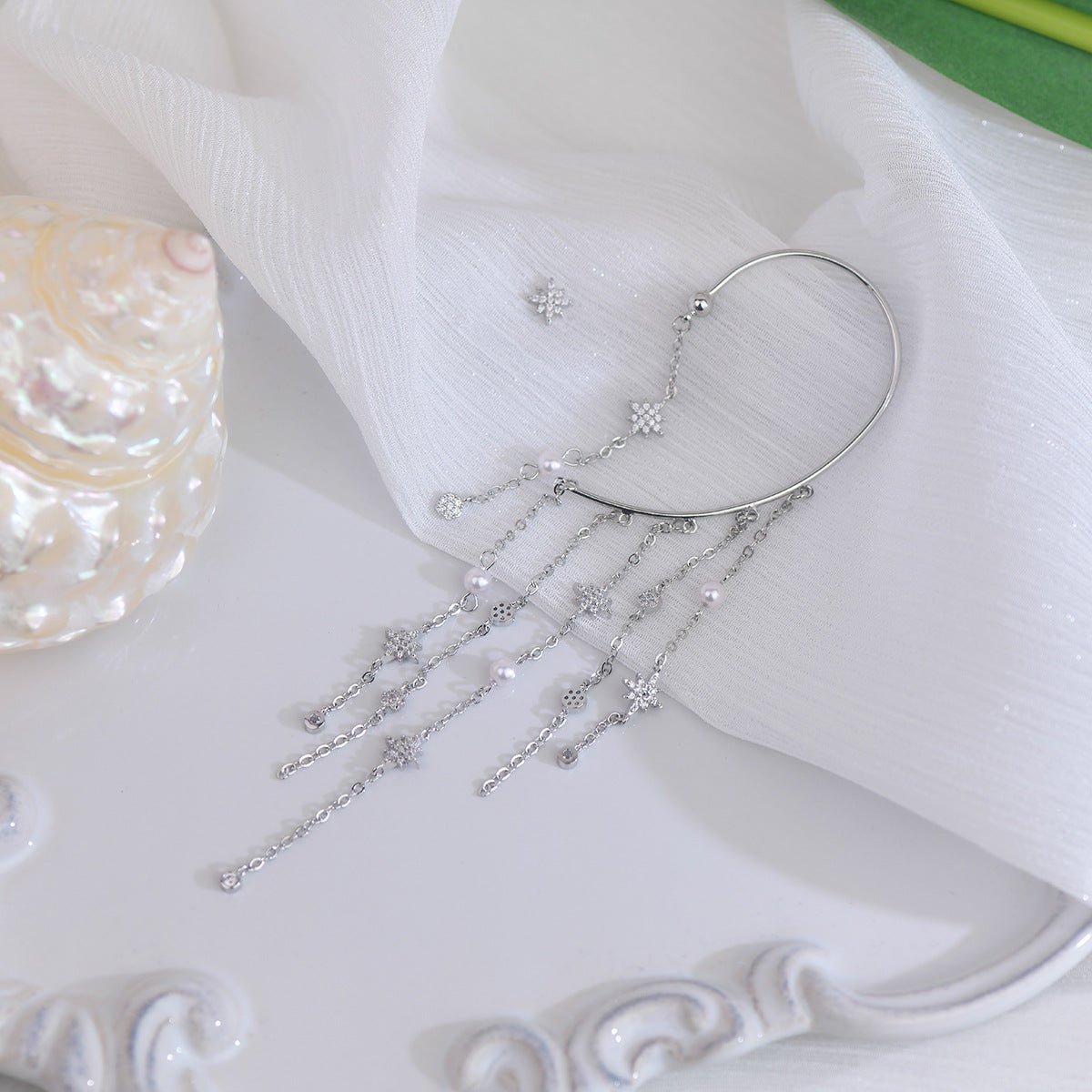 Himmlisches Set aus Ohrstecker und Ohrringen - Ashley