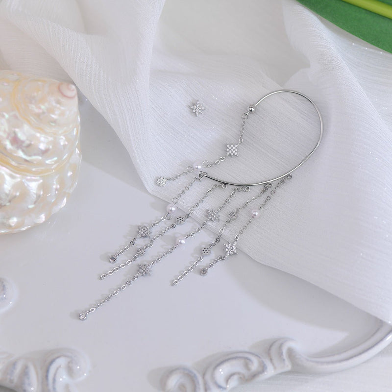 Himmlisches Set aus Ohrstecker und Ohrringen - Ashley