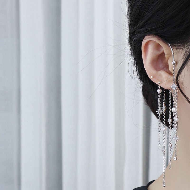 Himmlisches Set aus Ohrstecker und Ohrringen - Ashley